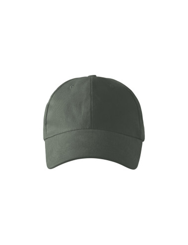 Czapki z haftem 3D 6p 305 Adler Malfini - ciemnym khaki, gruba bawełna