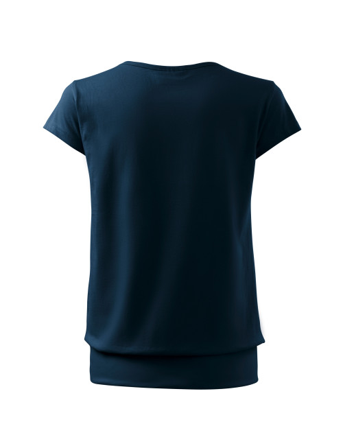 Damen T-Shirt City 120 Marineblau Adler Malfini