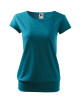 Damen T-Shirt City 120 Dunkeltürkis Adler Malfini