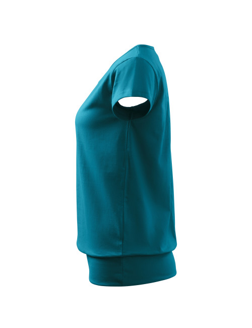 Damen T-Shirt City 120 Dunkeltürkis Adler Malfini
