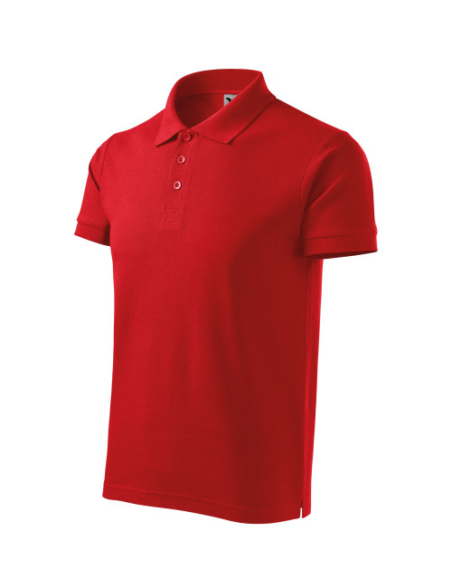Koszulka polo męska cotton heavy 215 czerwony Adler Malfini