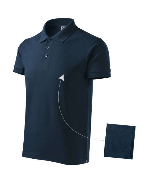 Koszulka polo męska cotton 212 granatowy Adler Malfini