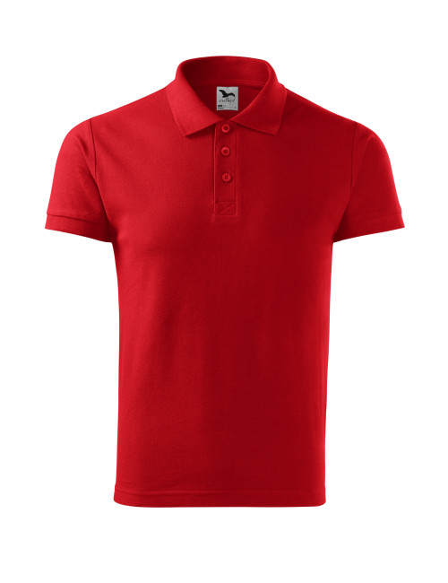 Koszulka polo męska cotton 212 czerwony Adler Malfini