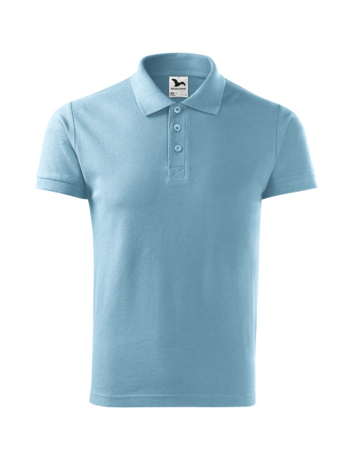 Koszulka polo męska cotton 212 błękitny Adler Malfini