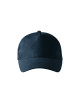 Czapka unisex 5p Adler Malfini granat - gruba bawełna, haft, regulac