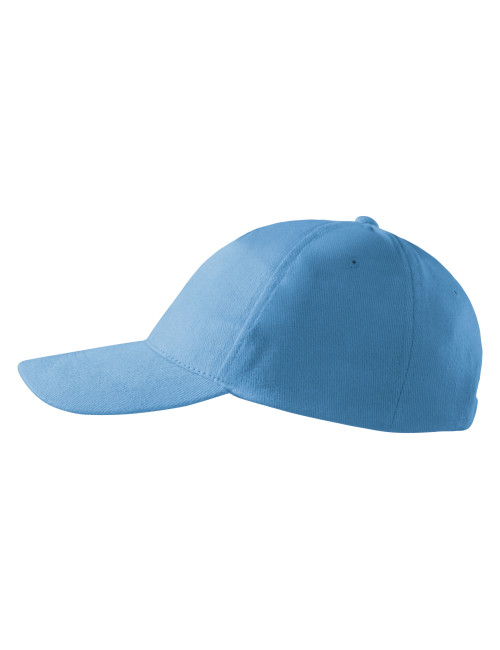 Czapka unisex 5p 307 Adler Malfini - gruba bawełna, haft, daszek, re
