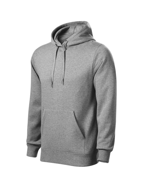 Herren-Sweatshirt-Umhang 413 dunkelgrau meliert Adler Malfini