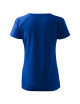Adler MALFINI Women`s T-shirt Dream 128 cornflower blue with printed company logos