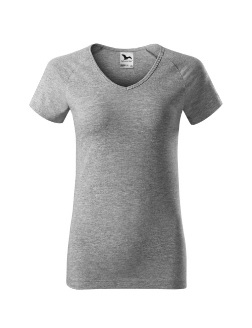 Damen T-Shirt Dream 128 Dunkelgrau Melange Adler Malfini