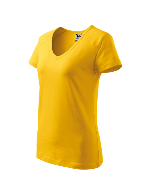 Werbung für Damen-T-Shirts mit eigener Stickerei, Logo und Aufdruck