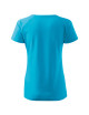 Damen-Werbe-T-Shirt mit tiefem Ausschnitt mit Ihrem eigenen Logo, Aufdruck und Stickerei
