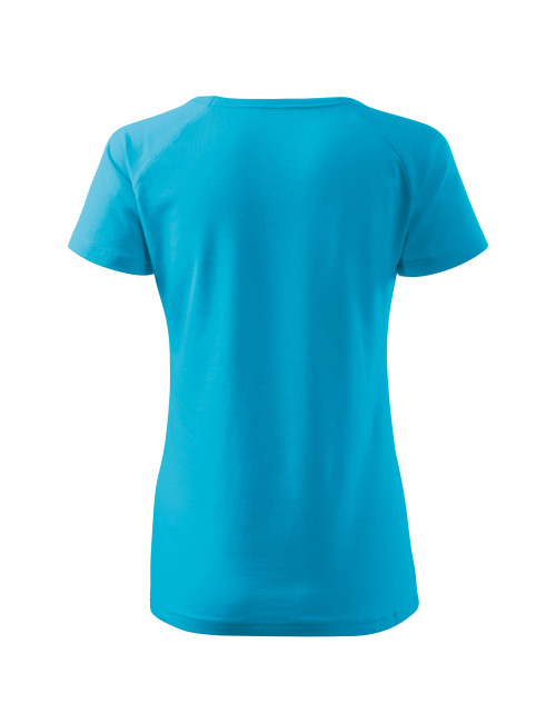 Damen-Werbe-T-Shirt mit tiefem Ausschnitt mit Ihrem eigenen Logo, Aufdruck und Stickerei