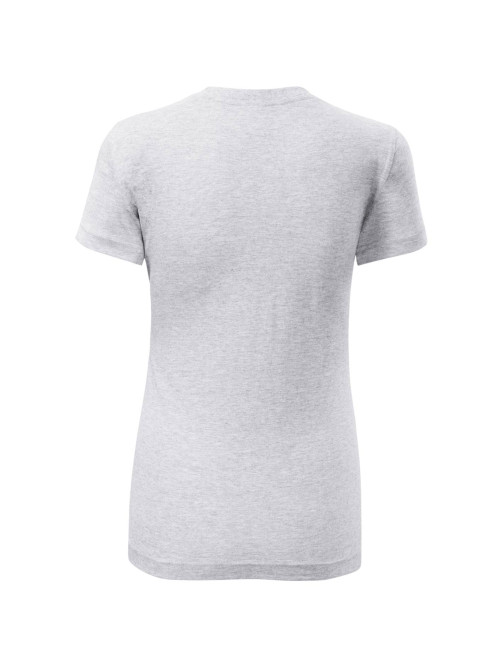 Damen T-Shirt Classic New 133 Hellgrau Melange Adler Malfini