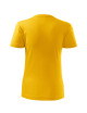 Adler MALFINI Women`s T-shirt Classic New 133 yellow with logo print