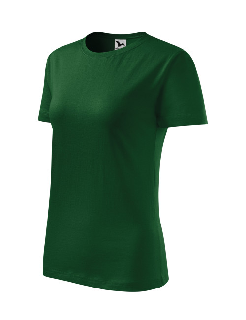 Damen T-Shirt klassisch neu 133 flaschengrün Adler Malfini