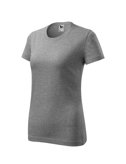 Damen T-Shirt Classic New 133 Dunkelgrau Melange Adler Malfini