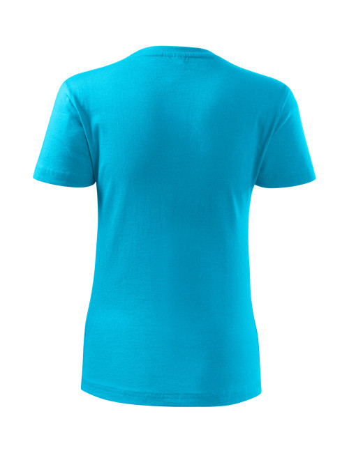 Damen T-Shirt klassisch neu 133 türkis Adler Malfini