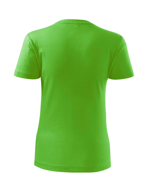 Women`s t-shirt classic new 133 green apple Adler Malfini