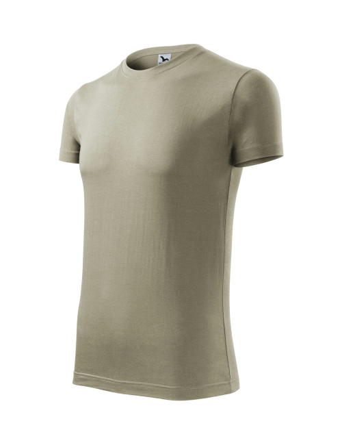 Adler MALFINI Herren T-Shirt Viper 143 hellkhaki mit Werbelogo-Stickerei