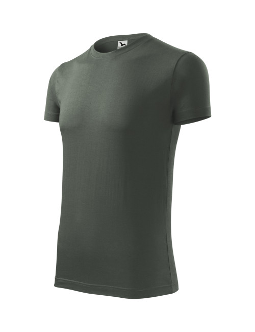 Adler MALFINI Men`s T-shirt Viper 143 dark khaki clothing embroidery logo