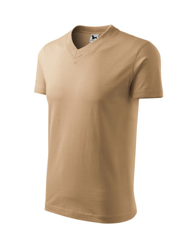 Koszulka unisex v-neck 102 piaskowy Adler Malfini