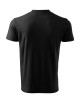 Unisex-T-Shirt mit V-Ausschnitt 102 schwarz Adler Malfini