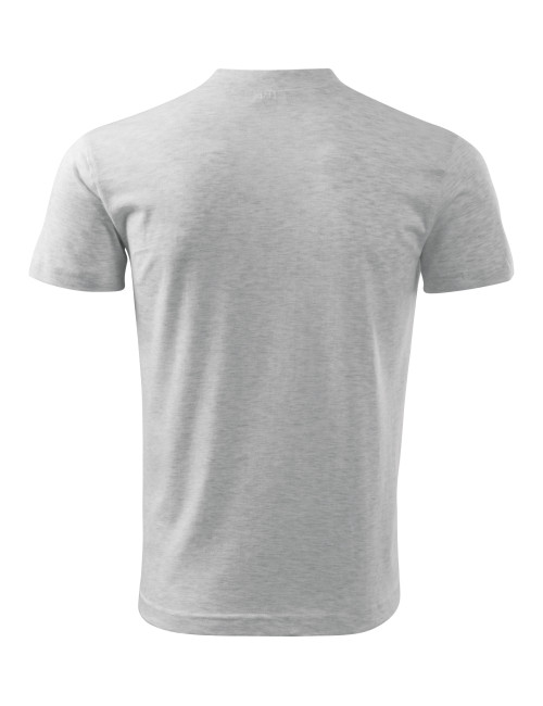 Koszulka unisex v-neck 102 jasnoszary melanż Adler Malfini