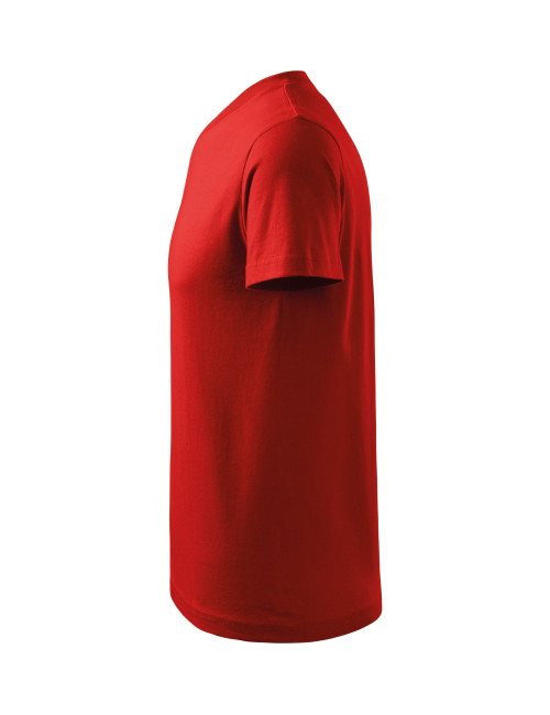Unisex-T-Shirt mit V-Ausschnitt 102 rot Adler Malfini