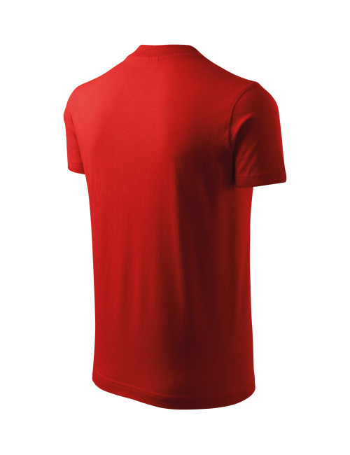 Unisex-T-Shirt mit V-Ausschnitt 102 rot Adler Malfini