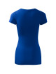 Adler MALFINI Damen T-Shirt Glance 141 Kornblumenblau mit gesticktem Logo