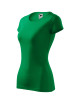 SLIM-FIT-Damen-T-Shirt mit Lycra-Passform GLANCE 141 grasgrün