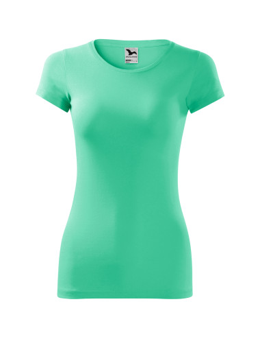 SLIM-FIT Damen-T-Shirt tailliert, 5 % Elasthan, GLANCE 141 Mint