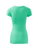 Koszulka Damska SLIM-FIT dopasowana 5% elestan GLANCE 141 miętowa