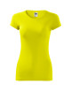 SLIM-FIT tailliertes Damen-T-Shirt 5 % Elasthan GLANCE 141 für den Sommer