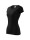Koszulka damska slim-fit dopasowana 5% elestan glance 141 czarna czarny slim-fit Malfini