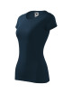 Damen-T-Shirt SLIM-FIT tailliert, 95 % Baumwolle, 5 % Elastan, GLANCE 141