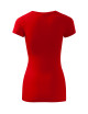 Koszulka Damska SLIM-FIT dopasowana 5% elestan GLANCE 141 czerwona
