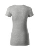 Women`s t-shirt glance 141 dark gray melange Adler Malfini