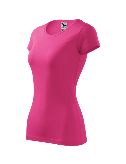 SLIM-FIT-T-Shirt für Damen, tailliert, 5 % Elasthan, GLANCE 141, Lila-Rot