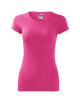 SLIM-FIT-T-Shirt für Damen, tailliert, 5 % Elasthan, GLANCE 141, Lila-Rot