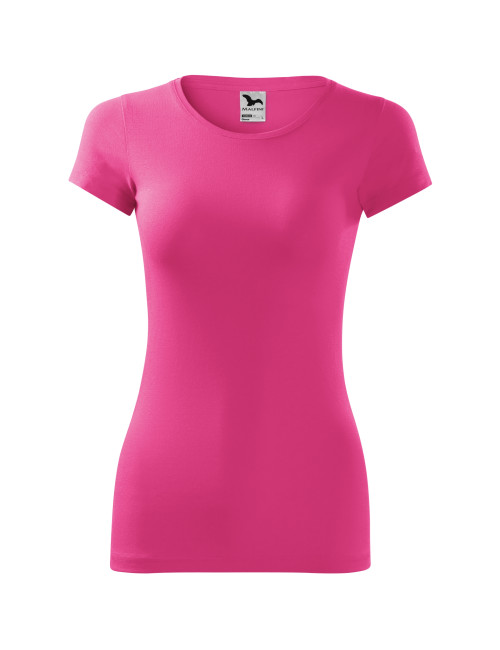 SLIM-FIT-T-Shirt für Damen, tailliert, 5 % Elasthan, GLANCE 141, Lila-Rot