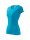 Slim-Fit-T-Shirt für Damen, 5 % Elestan, Glanz 141, türkis, Malfini