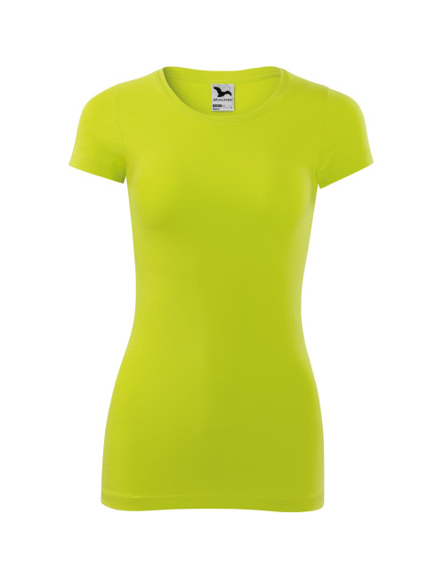 SLIM-FIT-T-Shirt für Damen, tailliert, 5 % Lycra, GLANCE 141 Limettendruck