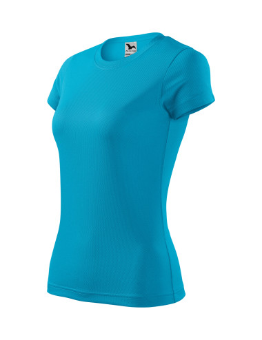Damen Fantasy T-Shirt 140 türkis Adler Malfini