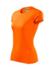 Damen-T-Shirt „Fantasie 140“ in Neonorange „Adler Malfini“.