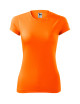 Damen-T-Shirt „Fantasie 140“ in Neonorange „Adler Malfini“.