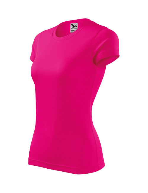 Damen Fantasy T-Shirt 140 neonpink Adler Malfini
