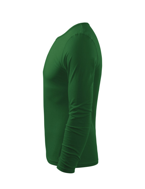 Adler MALFINI Herren T-Shirt Fit-T Langarm 119 flaschengrün