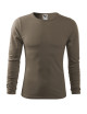 Adler MALFINI Herren T-Shirt Fit-T Langarm 119 Army Stickerei Kleidung