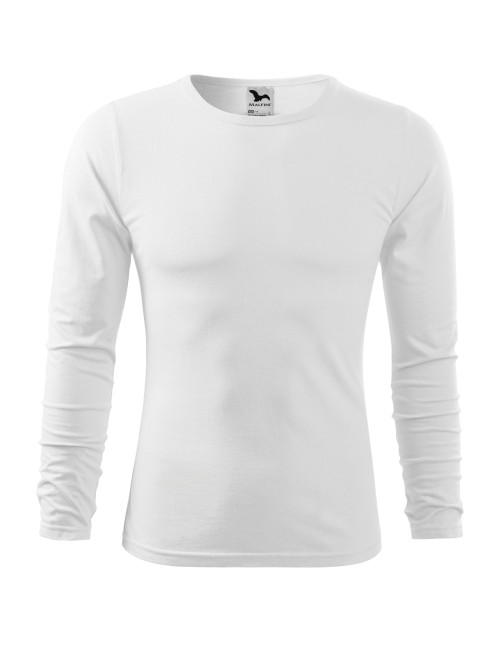 Herren T-Shirt Adler Malfini Fit-T Long Sleeve 119 Weiß